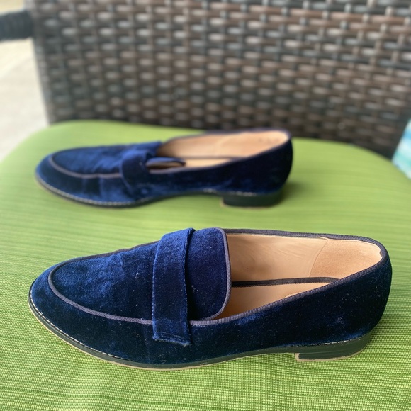 Franco Sarto 🎶 Blue Suede Shoes - ladies loafers - Picture 4 of 6